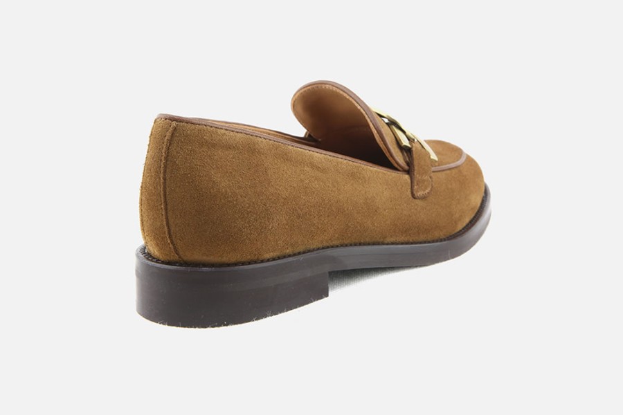 Women Jhay | Jhay - Hola Tabacco Loafers On Labotte