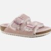 Girls Birkenstock | Birkenstock - Arizona Fur Kids Rose Sandals On Labotte