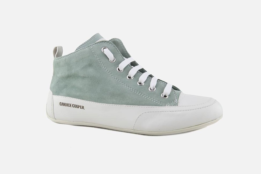 Women Candice Cooper | Candice Cooper - Mid S Greeny Sneakers On Labotte