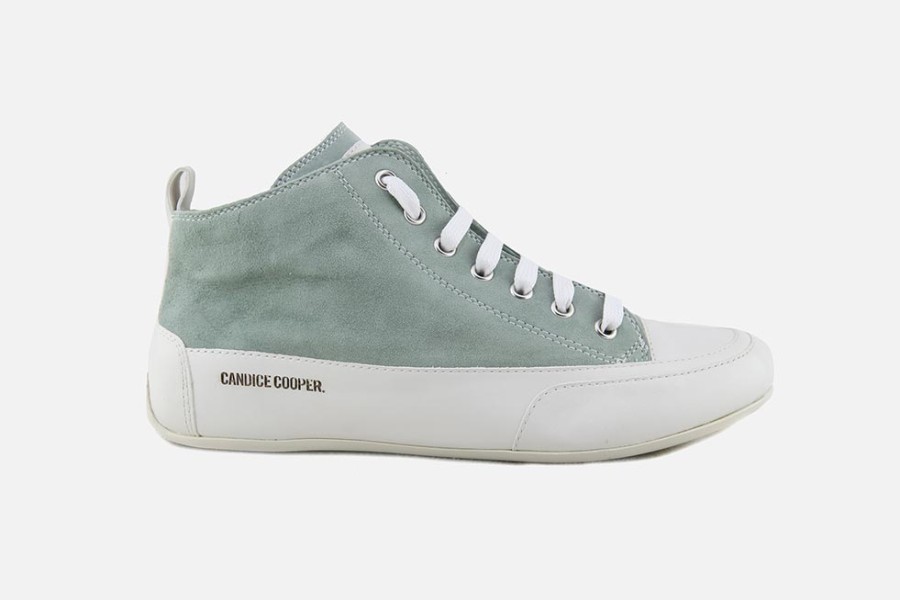 Women Candice Cooper | Candice Cooper - Mid S Greeny Sneakers On Labotte