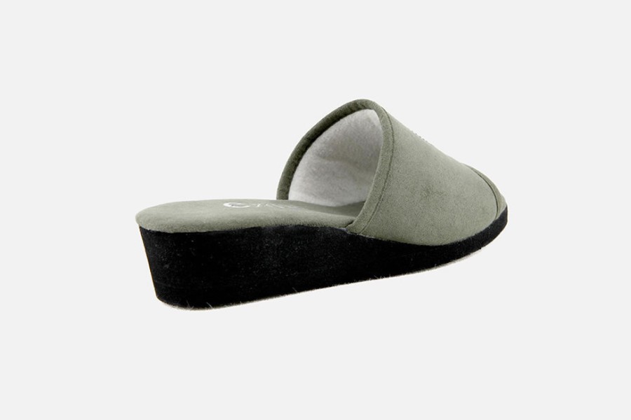 Women Exquise | Exquise - Doucy Jungle Low Slippers On Labotte