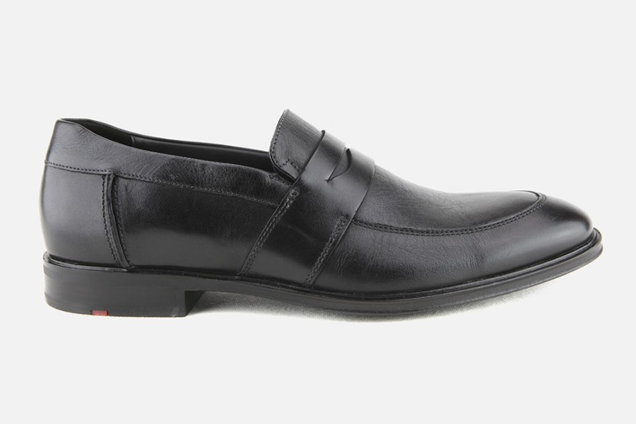 Men LLOYD | Lloyd - Maarten Motion Black Loafers On Labotte
