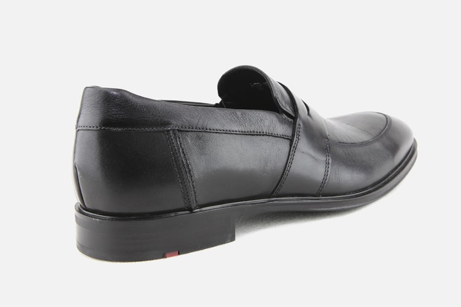 Men LLOYD | Lloyd - Maarten Motion Black Loafers On Labotte
