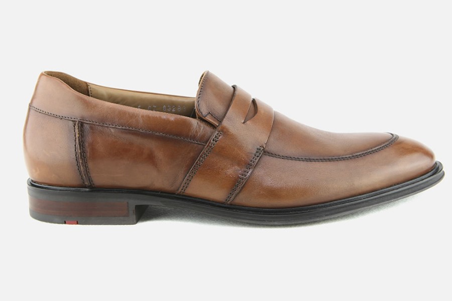 Men LLOYD | Lloyd - Maarten Motion Tan Loafers On Labotte