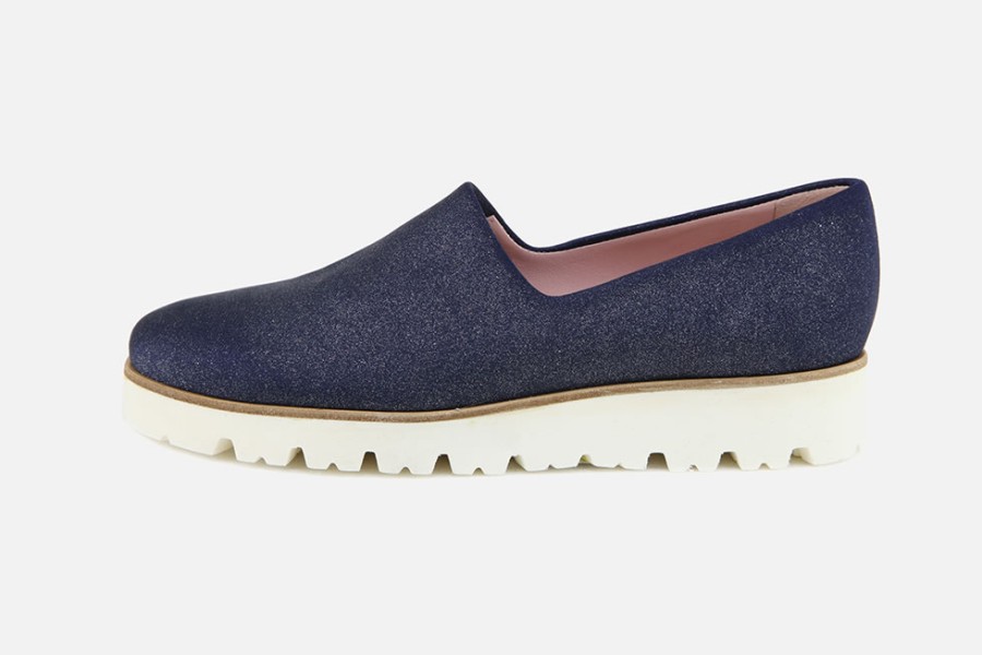Women Pretty Ballerinas | Pretty Ballerinas - Charlize Summer Blue Loafers On Labotte