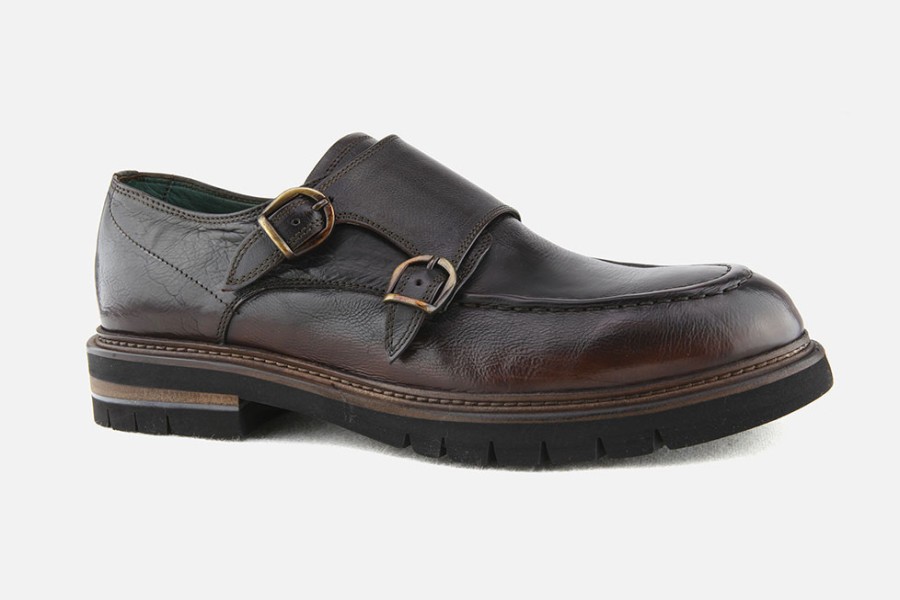 Men Calpierre | Calpierre - Roman Dark Brown Loafers On Labotte