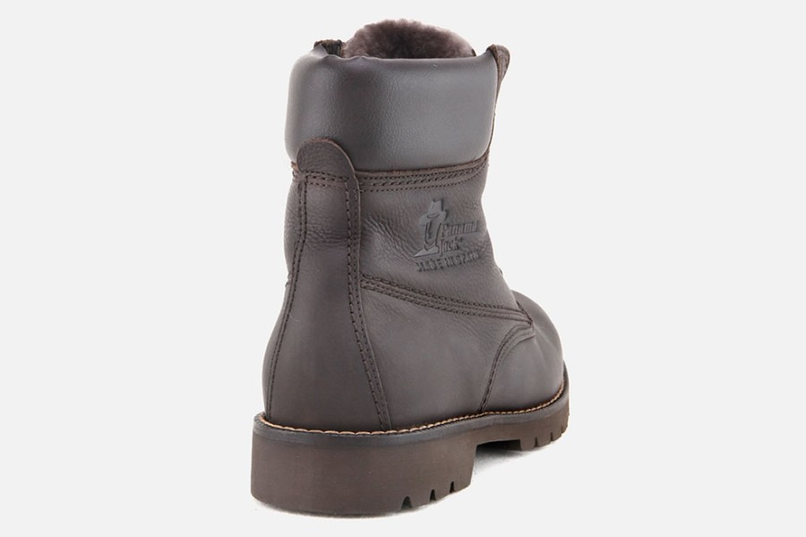 Men Panama Jack | Panama Jack - Panama03 Igloo Dark Brown Lace-Up Boots On Labotte