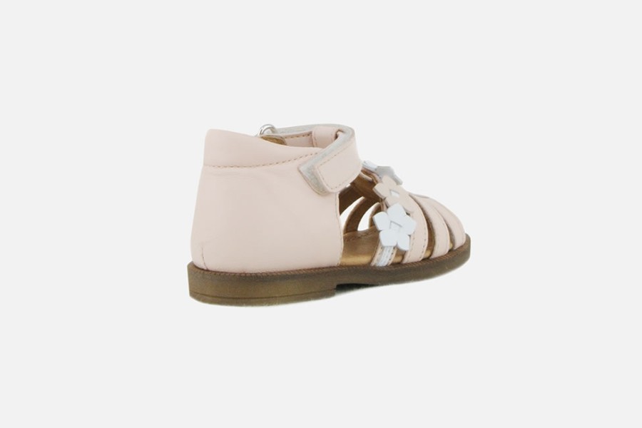 Girls Romagnoli | Romagnoli - Adoree Rosa Sandals On Labotte