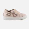 Girls Lunella | Lunella - Lila Lace Candy Lace-Up Shoes On Labotte
