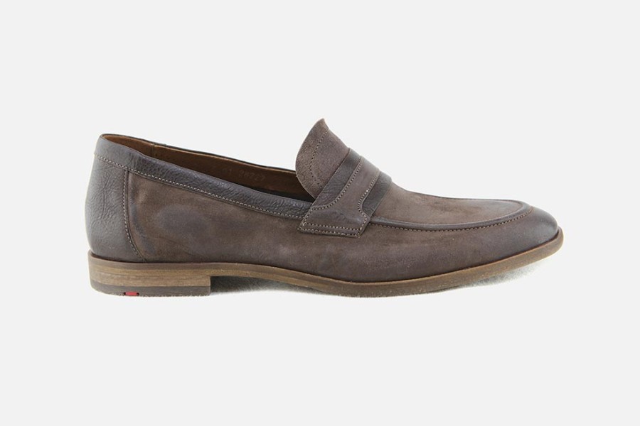 Men LLOYD | Lloyd - Oktant Marron Vintage Loafers On Labotte