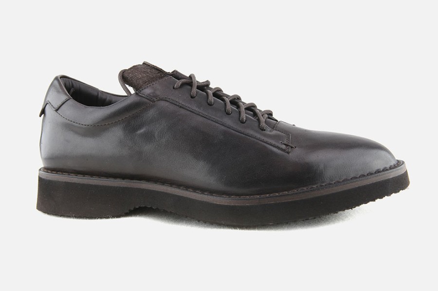 Men Calpierre | Calpierre - Rocket Dark Brown Sneakers On Labotte