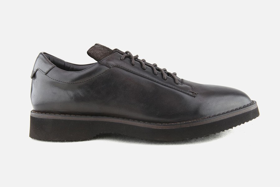 Men Calpierre | Calpierre - Rocket Dark Brown Sneakers On Labotte