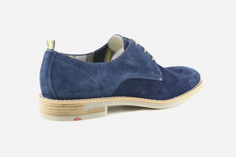 Men LLOYD | Lloyd - Dallas Bleu Jeans Derbies On Labotte