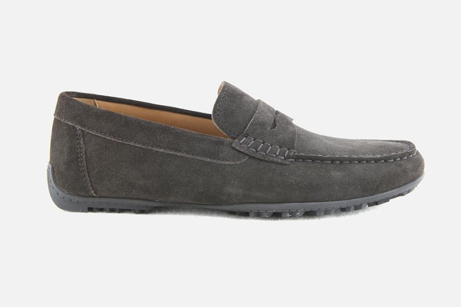 Men Geox | Geox - Kosmopolis Dark Brown Man Loafers On Labotte