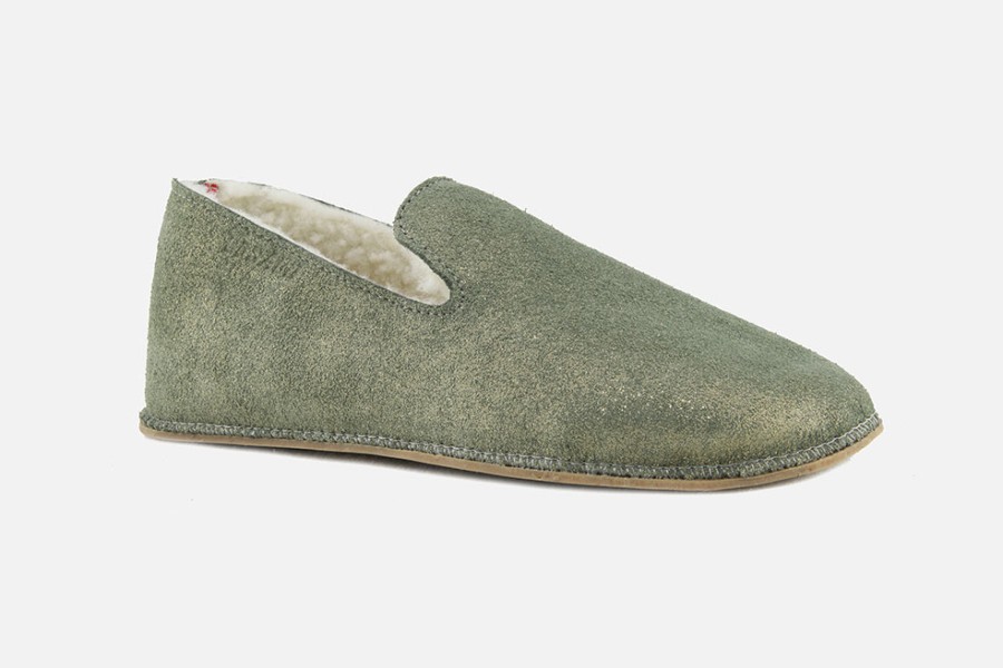 Women Bosabo | Bosabo - Bosabo Slipper Greeny Glitter Low Slippers On Labotte