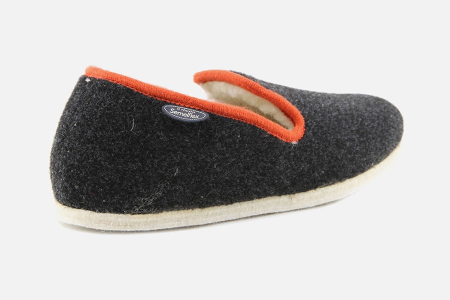Men Semelflex | Semelflex - Bien Chez Soi Gris Orange Charentaises On Labotte