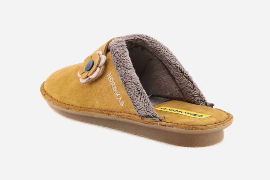 Women Nordikas | Nordikas - Nanouk Ocra Low Slippers On Labotte