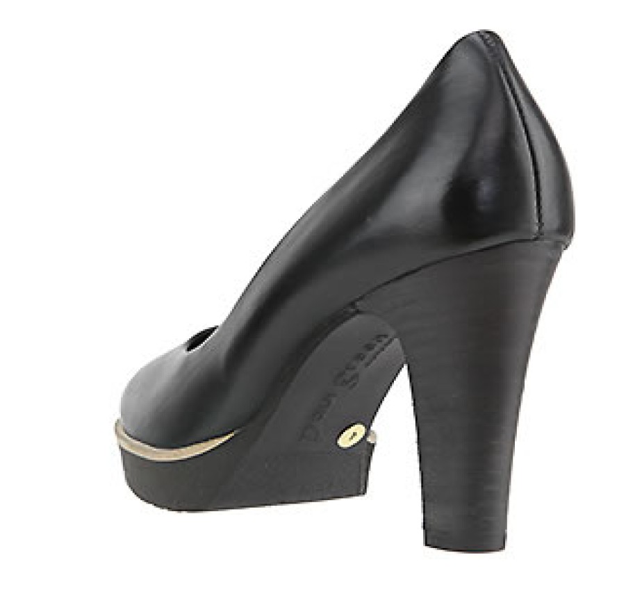 Women Paul Green | Paul Green - Papaye Black Pumps On Labotte