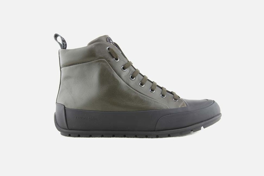 Men Candice Cooper | Candice Cooper - Plus Space Gummed Black Army Lace-Up Boots On Labotte