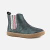 Girls Shoo Pom | Shoo Pom - Play New Shine Vert Multi Ankle Boots On Labotte