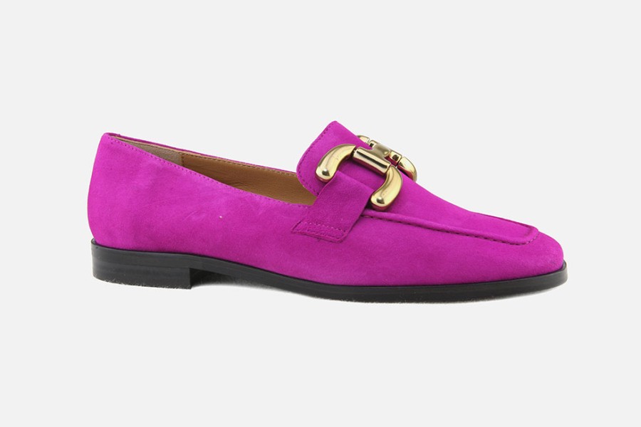 Women Jhay | Jhay - Vertigo Fuchsia Loafers On Labotte