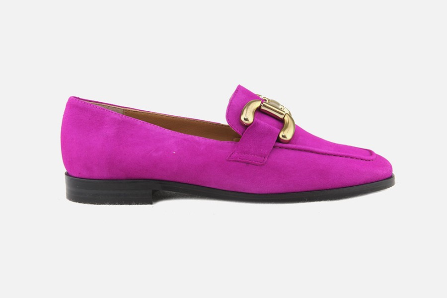 Women Jhay | Jhay - Vertigo Fuchsia Loafers On Labotte