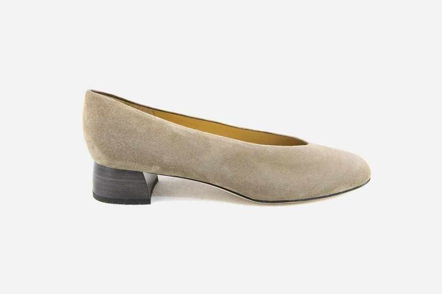 Women Brunate | Brunate - Bergere Sable Pumps On Labotte