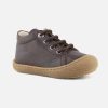 Boys Naturino | Naturino - Cocoon Chocolat Lace-Up Boots On Labotte
