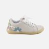 Girls Romagnoli | Romagnoli - Ombretta Floral Rosa Lace-Up Shoes On Labotte