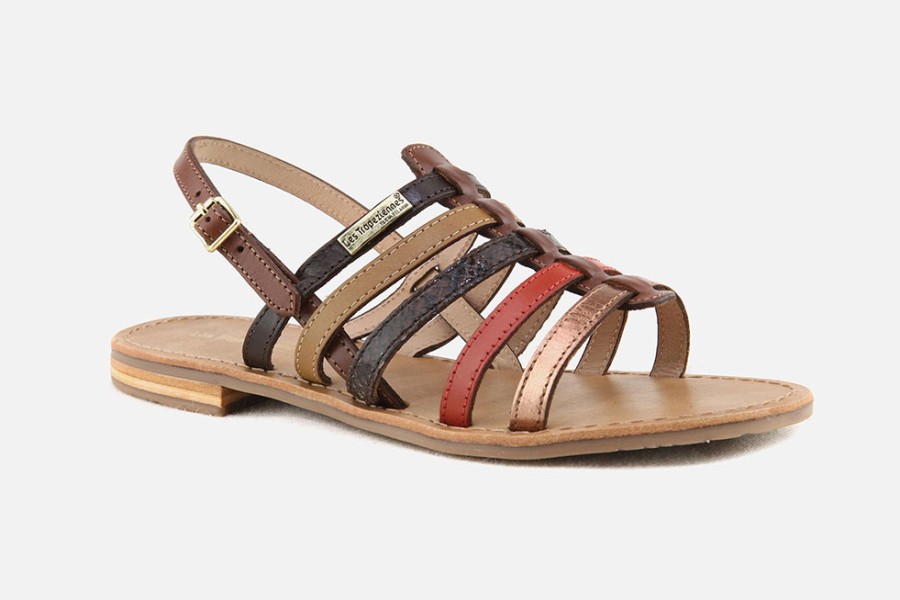 Women Les Tropéziennes par M Belarbi | Les Tropeziennes Par M Belarbi - Havagum Brique Multi Sandals On Labotte