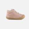 Girls Naturino | Naturino - Cocoon Rosa Glitter Lace-Up Boots On Labotte