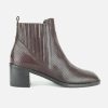 Women Brunate | Brunate - Bering Marron Ankle Boots On Labotte