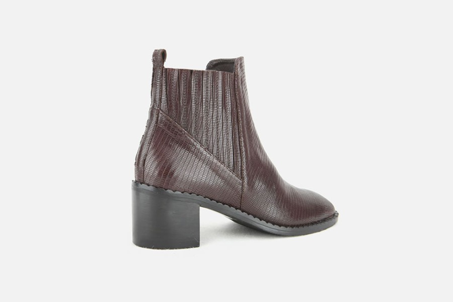 Women Brunate | Brunate - Bering Marron Ankle Boots On Labotte