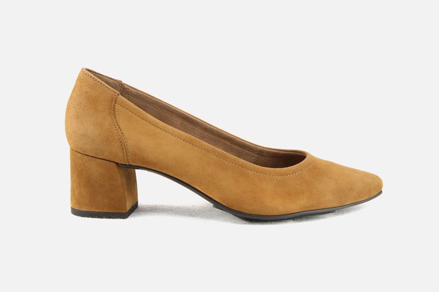 Women Paul Green | Paul Green - Parole D Caramel Pumps On Labotte