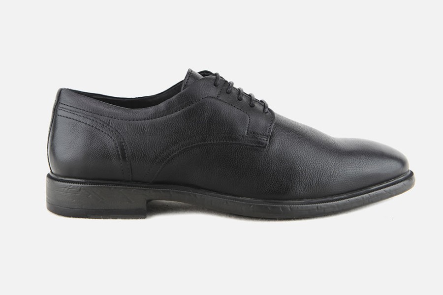 Men Geox | Geox - Terence Lace Black Derbies On Labotte