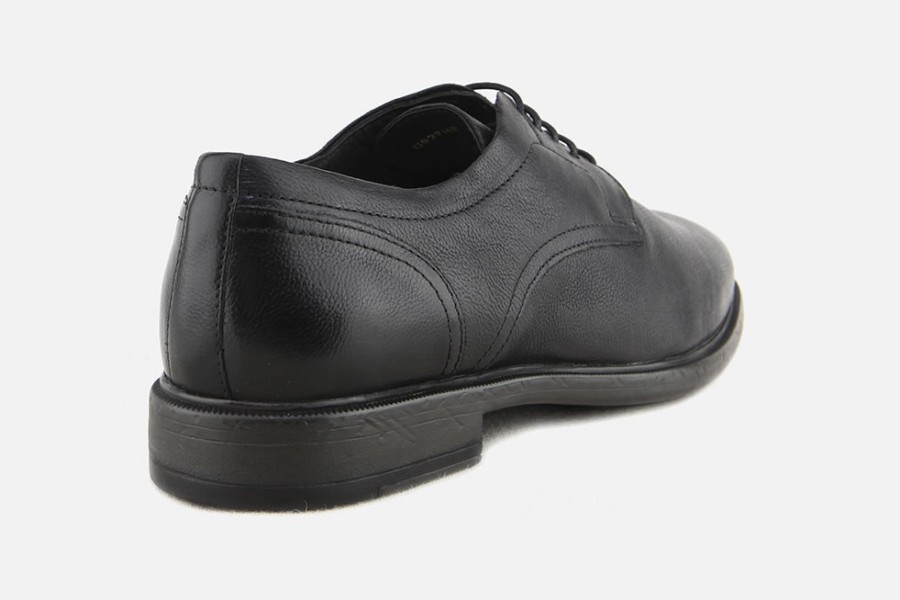 Men Geox | Geox - Terence Lace Black Derbies On Labotte