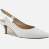 Women Perlato | Perlato - Perico Blanc Pumps On Labotte