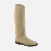 Women Artami | Artami - Cavalla Light Sand Boots On Labotte
