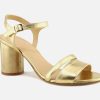 Women Atelier Content | Atelier Content - Wilma Gold Sandals On Labotte