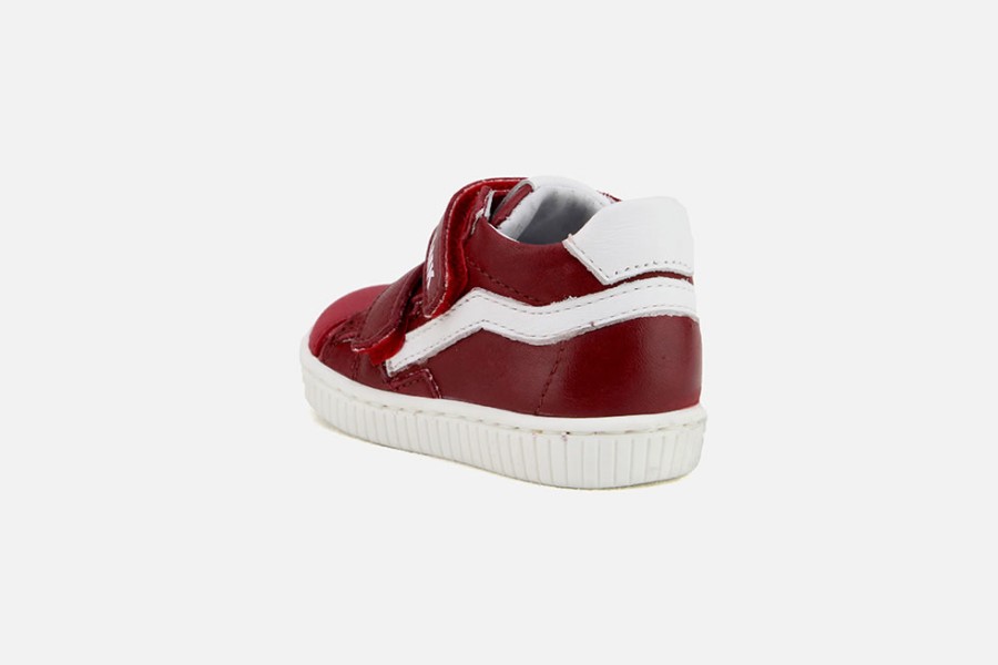 Boys Little Mary | Little Mary - Loryk Rouge Velcro Shoes On Labotte