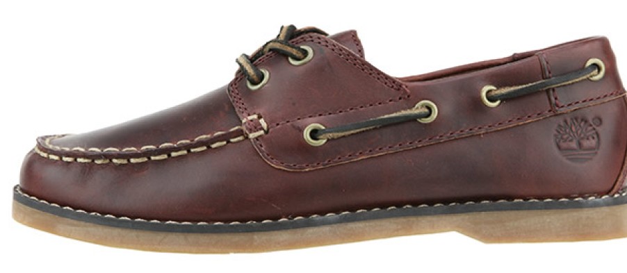 Boys Timberland | Timberland - Seabury Brown Lace-Up Shoes On Labotte