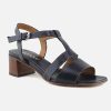Women Artami | Artami - Orphee Bleu Sandals On Labotte