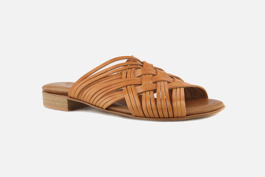 Women Le Gatte Collection | Le Gatte Collection - Padova Tan Sandals On Labotte