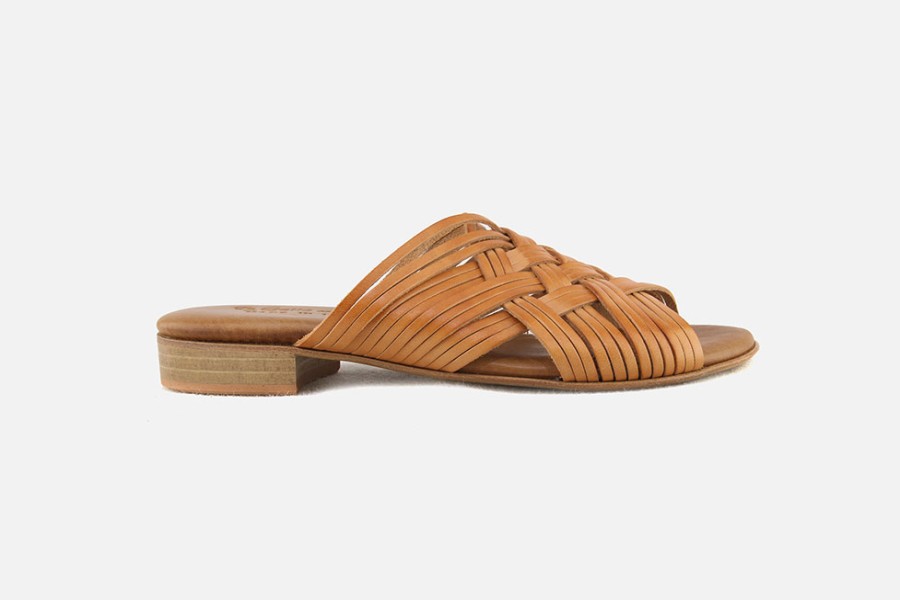 Women Le Gatte Collection | Le Gatte Collection - Padova Tan Sandals On Labotte