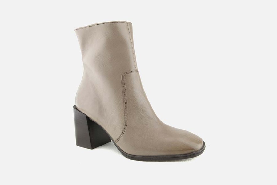 Women Paul Green | Paul Green - Papote Sand Vintage Ankle Boots On Labotte