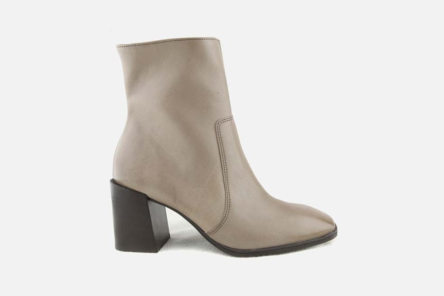 Women Paul Green | Paul Green - Papote Sand Vintage Ankle Boots On Labotte