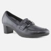 Women Ara | Ara - Jive Moc Noir Loafers On Labotte