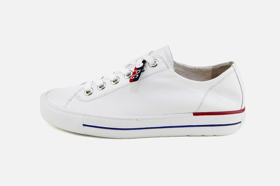 Women Paul Green | Paul Green - Playlist Blanc Sneakers On Labotte