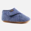 Girls Froddo | Froddo - Choups Wooly Denim Layette Shoes On Labotte