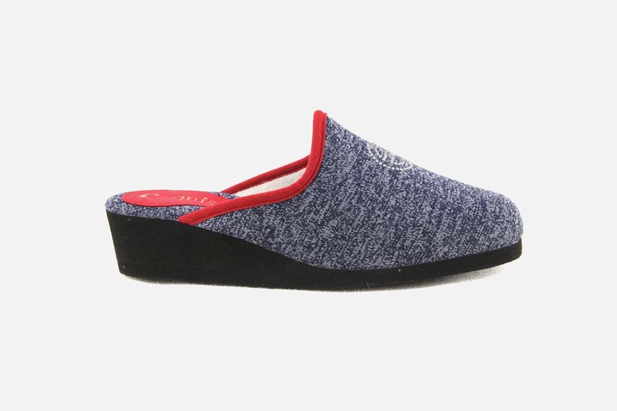 Women Exquise | Exquise - Douce Stretch Jeans Low Slippers On Labotte